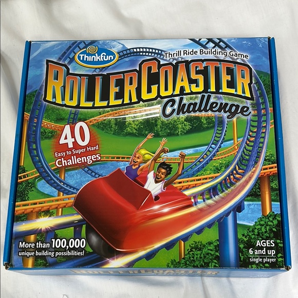 Thinkfun | Toys | Thinkfun Rollercoaster Challenge Game | Poshmark